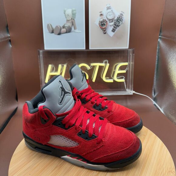 Jordan 5 Retro Mid Raging Bull (GS) Sz 6Y - Picture 1 of 10